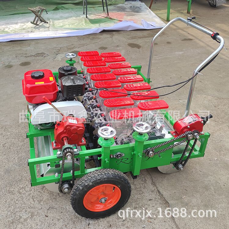 雙排芹菜精播機