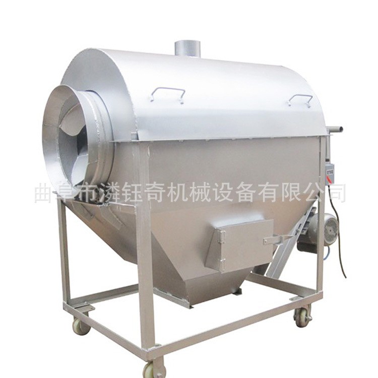 燃氣加熱炒花生機 臥式芝麻辣椒炒貨機 五香瓜子花生翻炒機