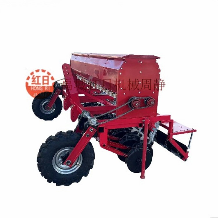 小粒種子蔬菜播種機 禹城紅日農用小麥播種機 玉米施肥播種機