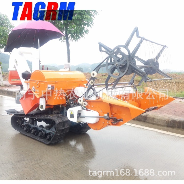 2019熱賣 家用水稻收割機(jī) 小型水稻聯(lián)合收割機(jī)