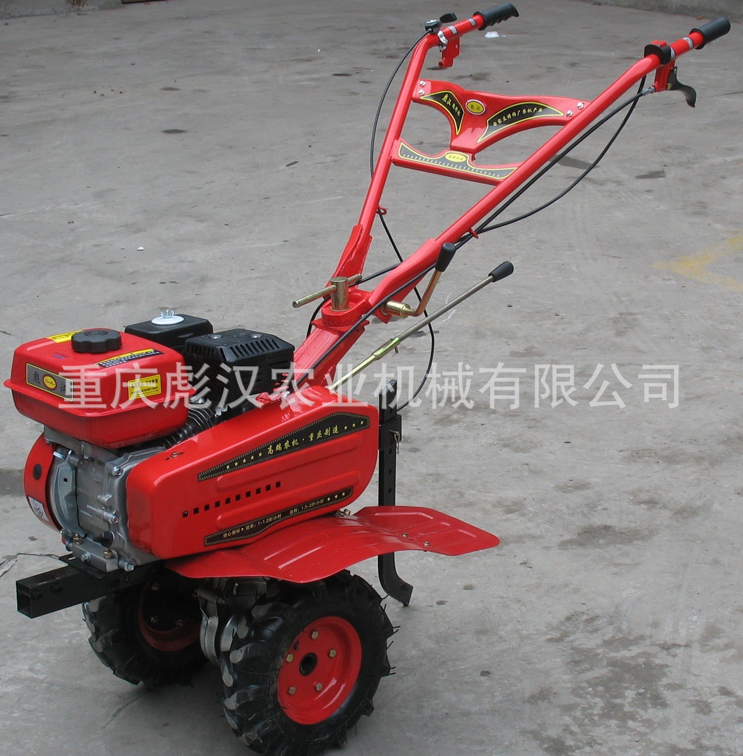 山區(qū)耕地用的微耕機(jī)-彪漢牌500型外置離合微耕機(jī)，皮帶傳動(dòng)微耕機(jī)