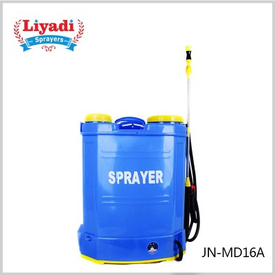 廠家直供16L 新款 電池可拆卸八角消毒疫防電動(dòng)噴霧器批發(fā)