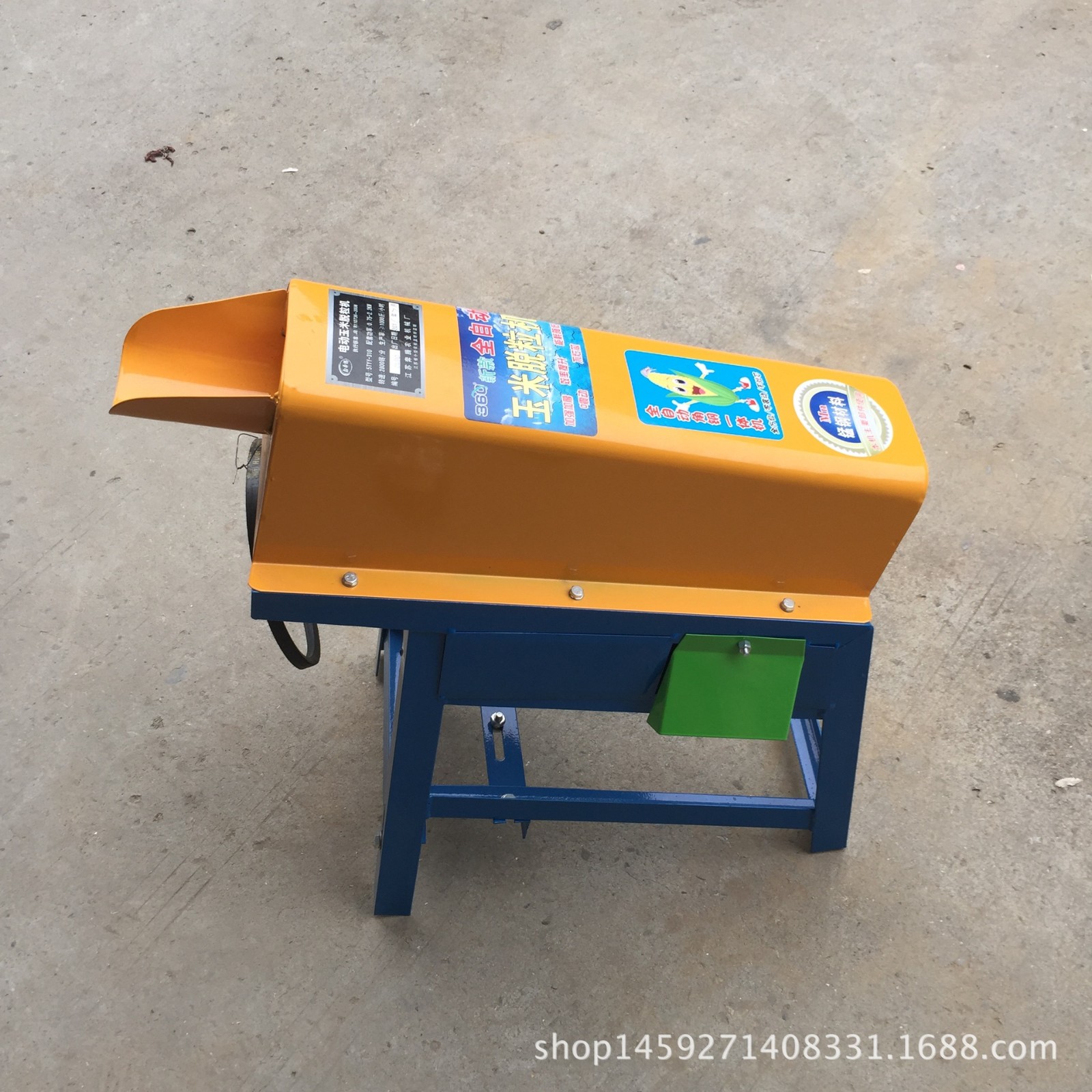 批發(fā)家用小型新款加厚全自動玉米脫粒機(jī)不爛芯省時省力