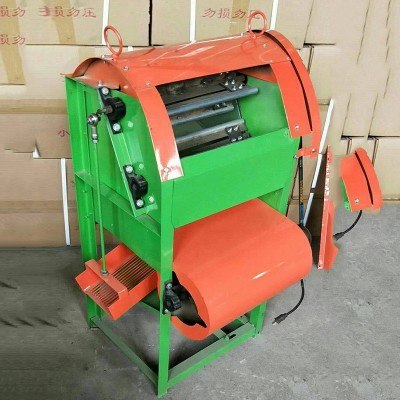 電動(dòng)花生摘果機(jī) 節(jié)能環(huán)保仿手干濕兩用摘果機(jī) 自走式花生摘果機(jī)