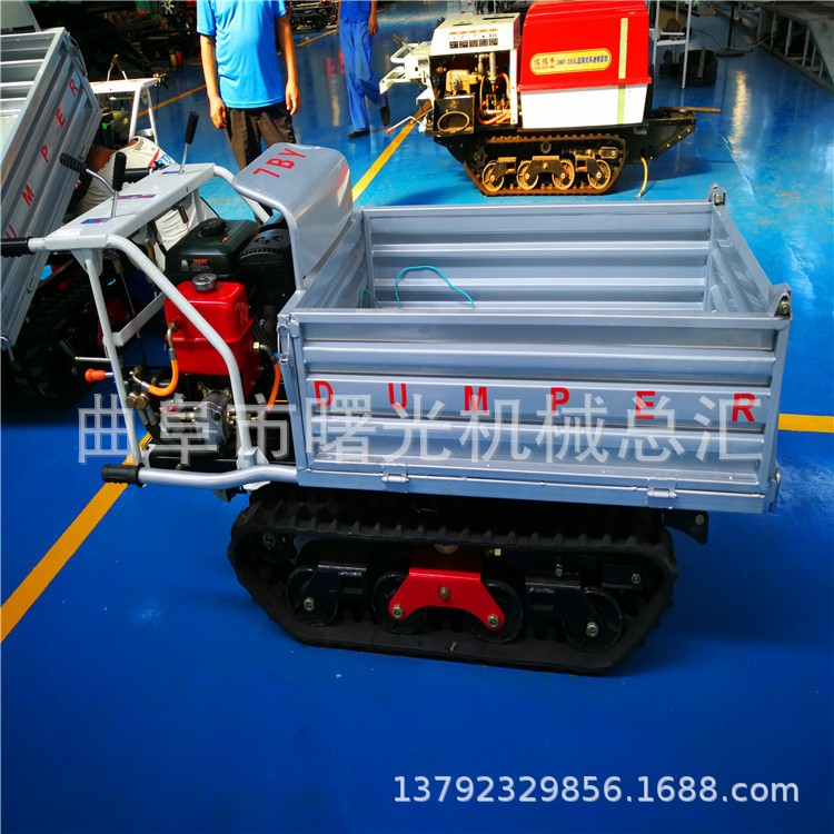 小型履帶果園運輸車 肥料土壤履帶式遙控運輸車生產廠家