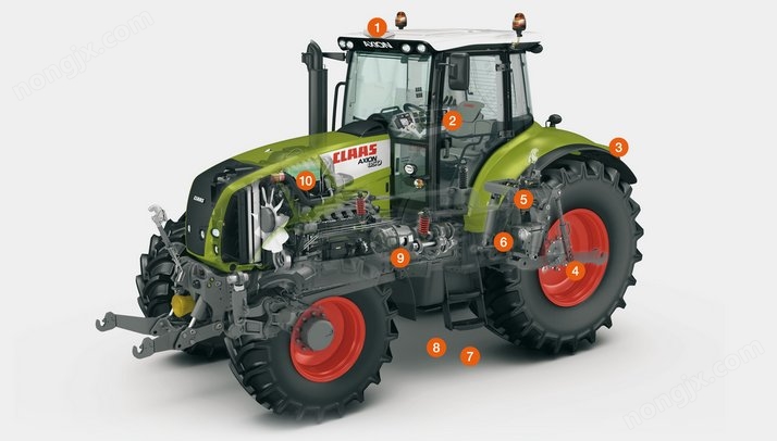 CLAAS(科樂收) AXION 850拖拉機