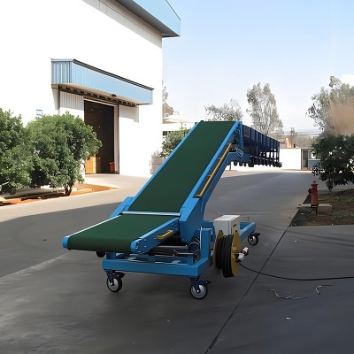 裝卸貨流水線傳送帶轉(zhuǎn)彎裝卸上下貨神器伸縮滾筒線輸送機批發(fā)