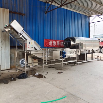 永信 初級(jí)加工行業(yè)使用 水果氣泡清洗機(jī) 防銹耐腐蝕 來圖定制