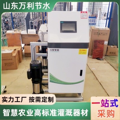 智能水肥一體機大棚蔬菜果園高標準農田三通道全自動水肥一體機